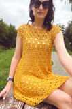 Crochet Pattern - Sienna Lace Dress