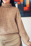 Crochet Pattern - Amelia Sweater (English+Spanish)