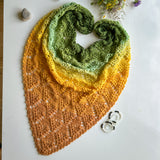 Crochet Pattern - Diamond Tears Shawl