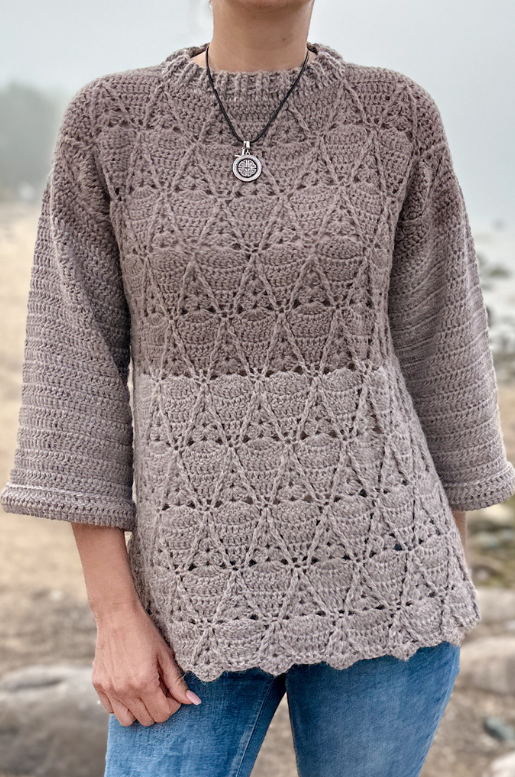 Crochet Pattern - Autumn Haze Sweater