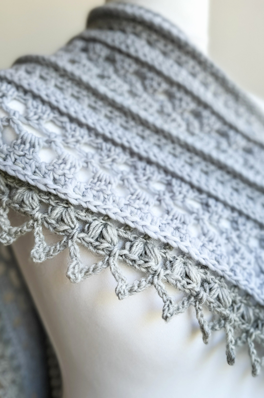 Crochet Pattern - Eloise Scarf (English + Spanish)