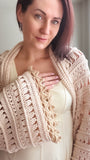 Crochet Pattern - Charlotte Shrug