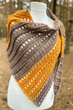 Crochet Pattern - Aria Shawl (English and Spanish)