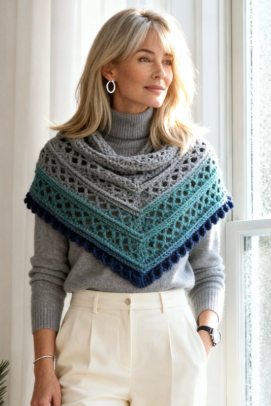 Crochet Pattern - Into The Mystic Shawl