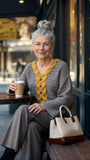 Crochet Pattern - Serena Cable Sweater