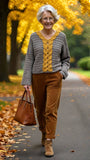 Crochet Pattern - Serena Cable Sweater