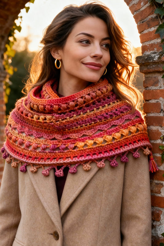 Crochet Pattern - Autumn Bliss Scarf