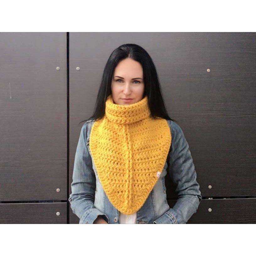 Crochet Cowl Pattern - Scarf Cowl Balker - TheMailoDesign - Scarves & Shawls - TheMailoDesign