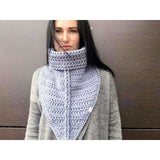 Crochet Cowl Pattern - Scarf Cowl Balker - TheMailoDesign - Scarves & Shawls - TheMailoDesign