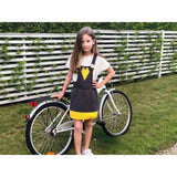 Crochet Pattern - Back To School Overall Skirt - TheMailoDesign - For Kids - TheMailoDesign