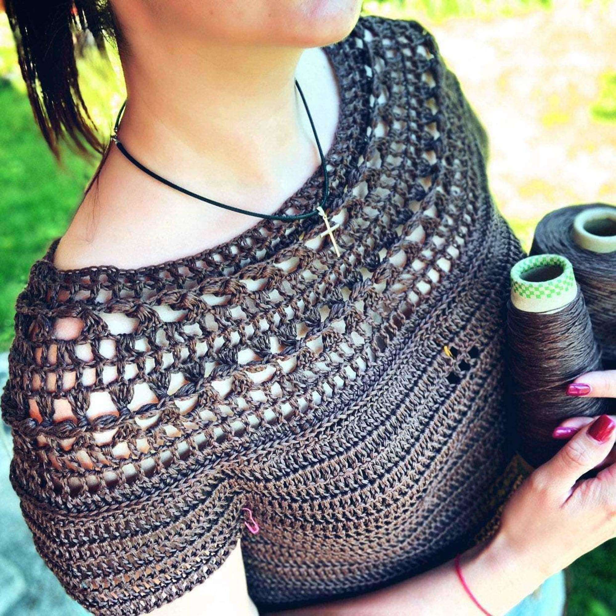 Crochet Pattern - Chantilly Top - TheMailoDesign - Dresses, Tops & Skirts - TheMailoDesign