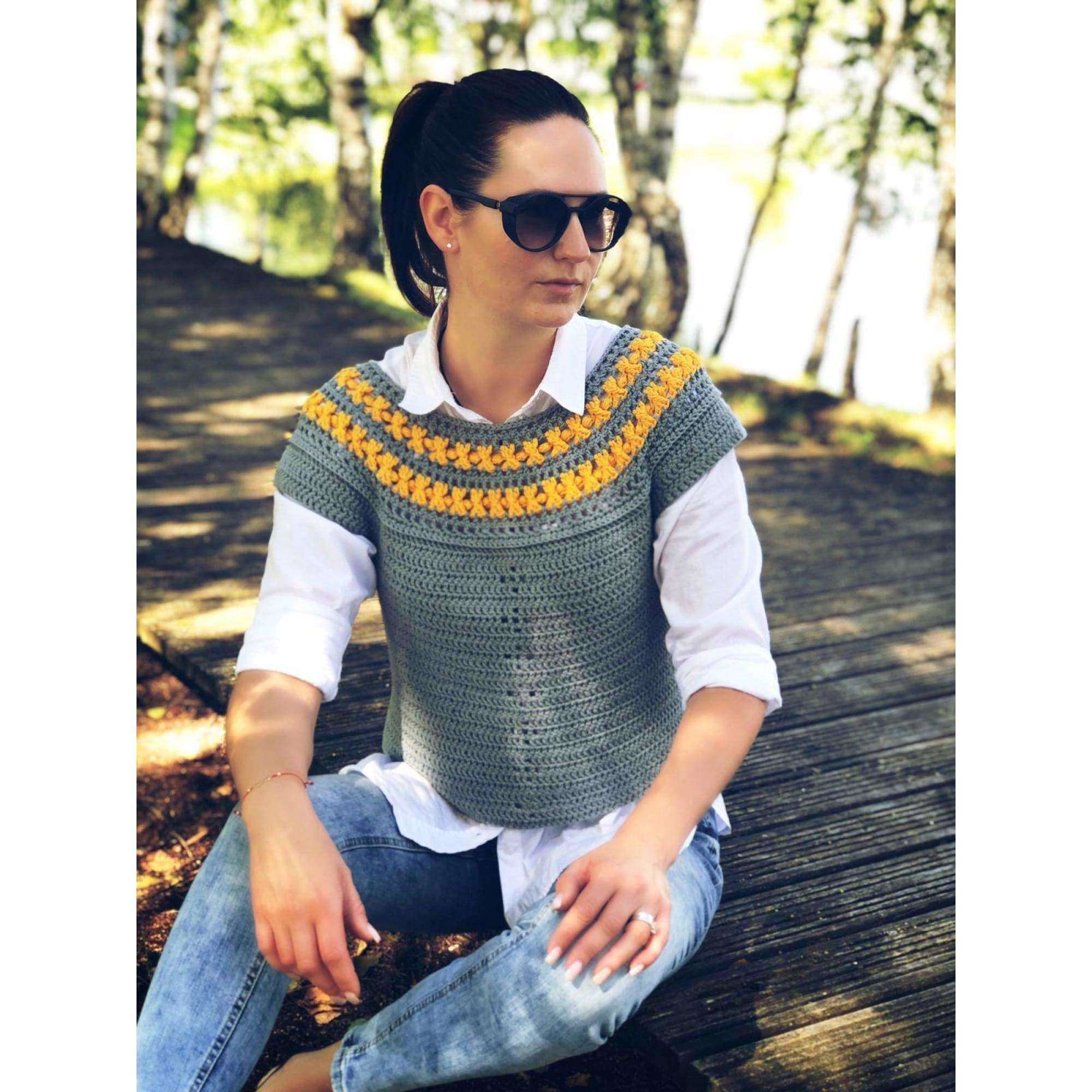 Crochet Pattern - Chantilly Top - TheMailoDesign - Dresses, Tops & Skirts - TheMailoDesign