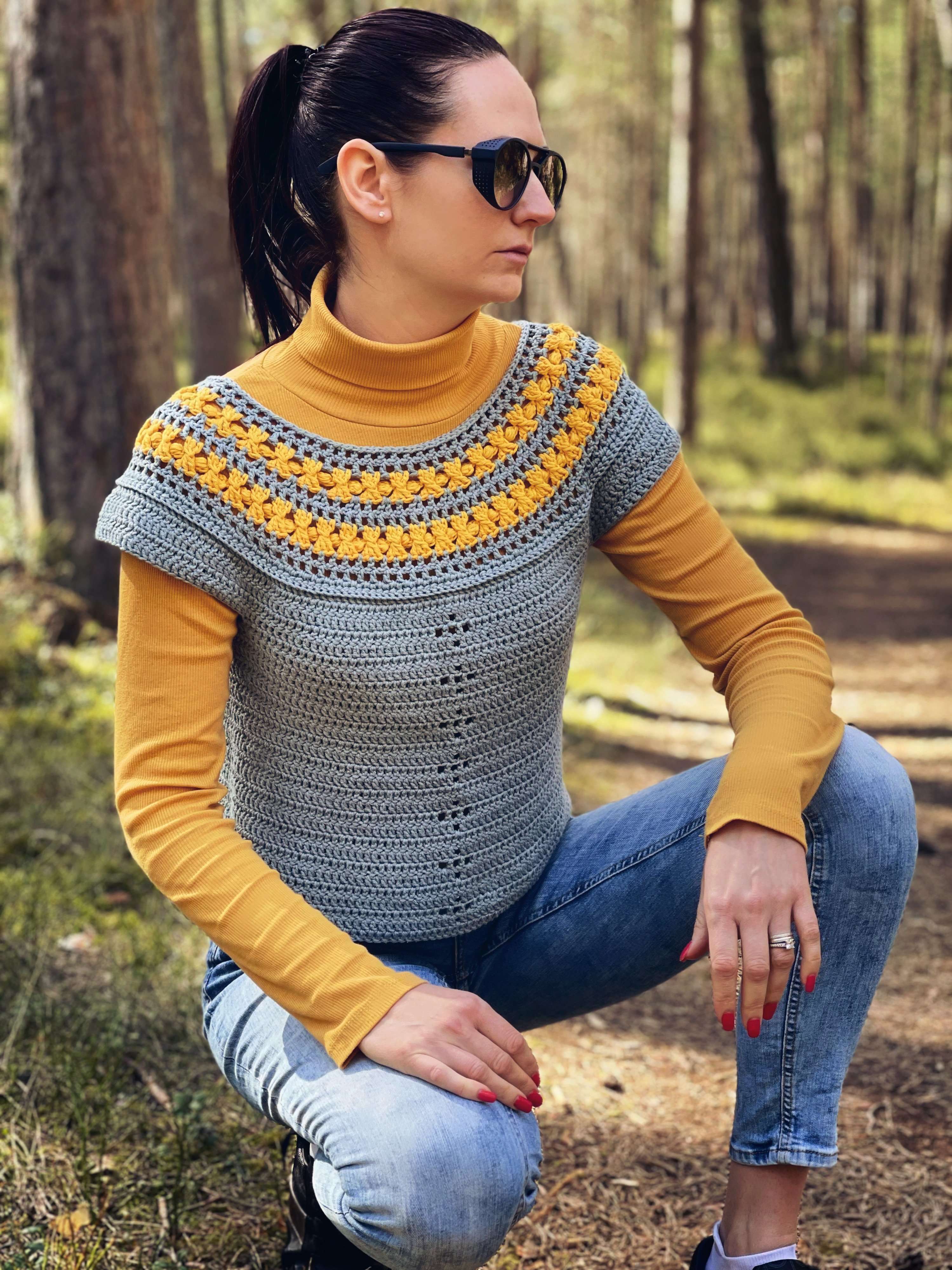 Crochet Pattern - Chantilly Top - TheMailoDesign - Dresses, Tops & Skirts - TheMailoDesign