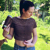 Crochet Pattern - Chantilly Top - TheMailoDesign - Dresses, Tops & Skirts - TheMailoDesign
