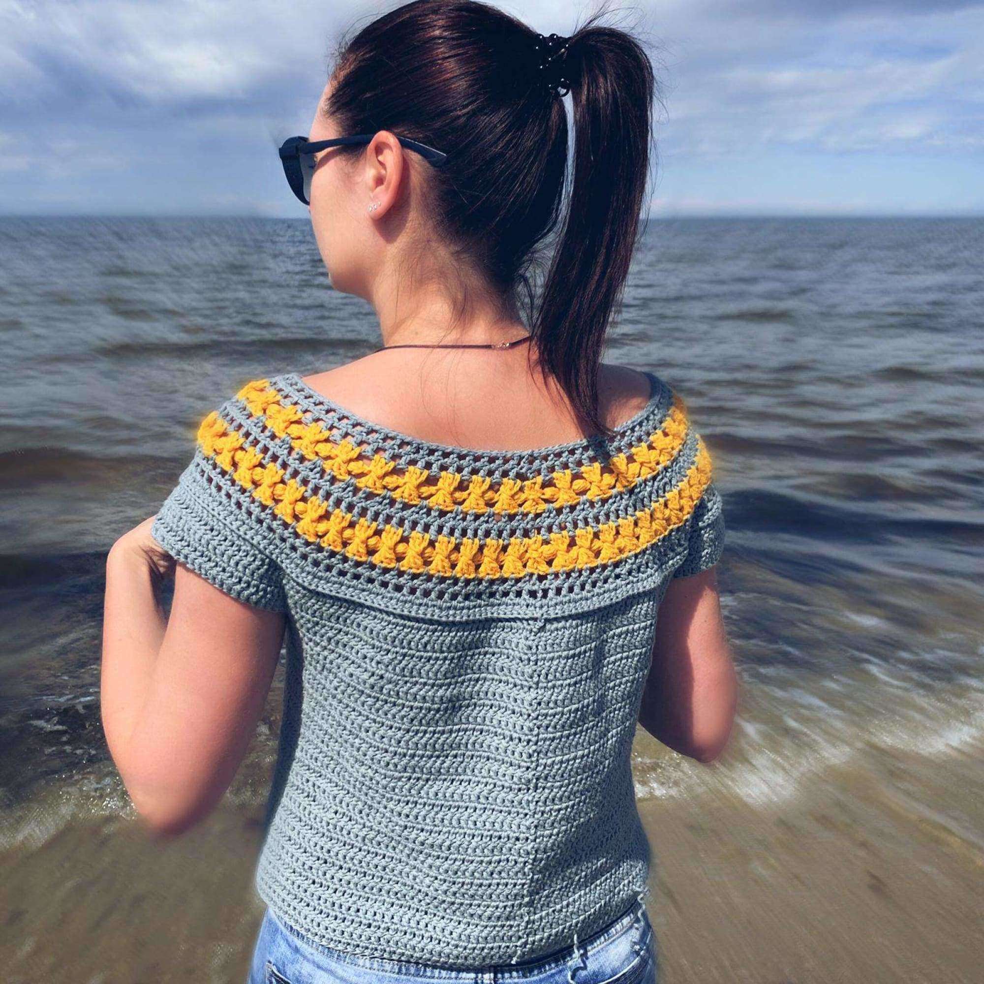 Crochet Pattern - Chantilly Top - TheMailoDesign - Dresses, Tops & Skirts - TheMailoDesign