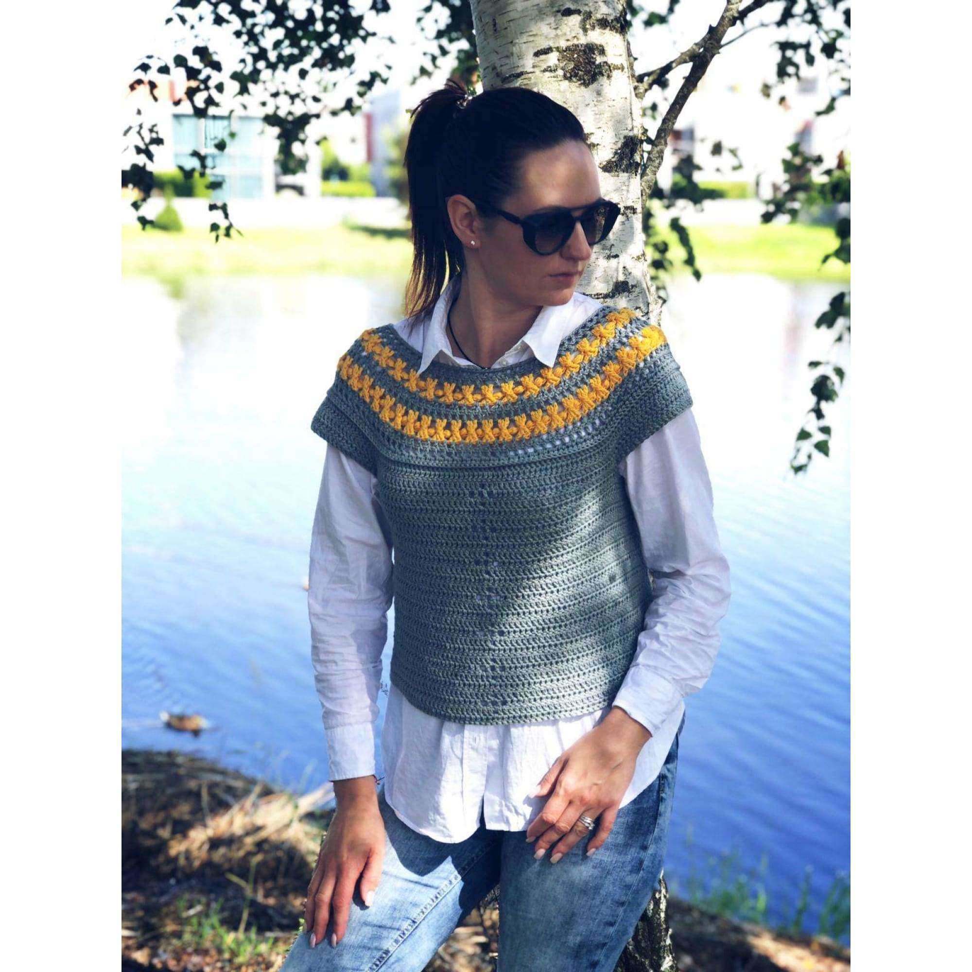 Crochet Pattern - Chantilly Top - TheMailoDesign - Dresses, Tops & Skirts - TheMailoDesign
