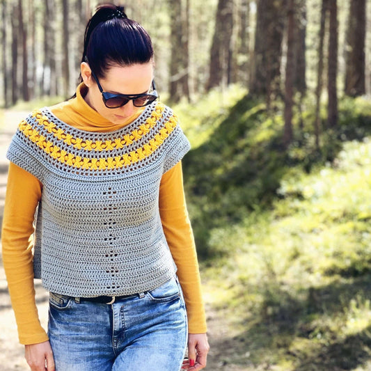Crochet Pattern - Chantilly Top - TheMailoDesign - Dresses, Tops & Skirts - TheMailoDesign