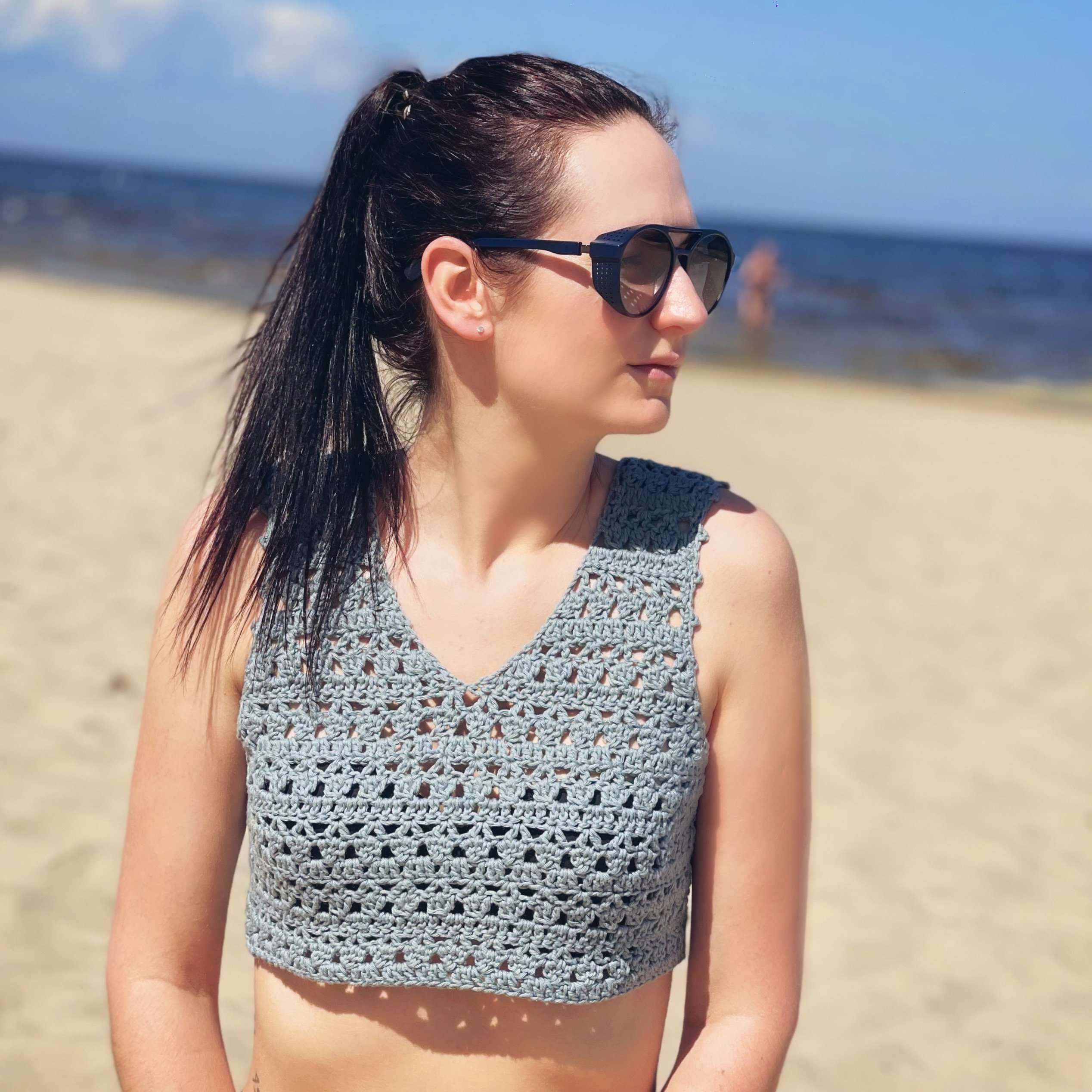 Crochet Pattern - Gregorian Top - TheMailoDesign - Dresses, Tops & Skirts - TheMailoDesign