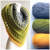 Crochet Pattern - Into The Mystic Shawl - TheMailoDesign - Scarves & Shawls - TheMailoDesign