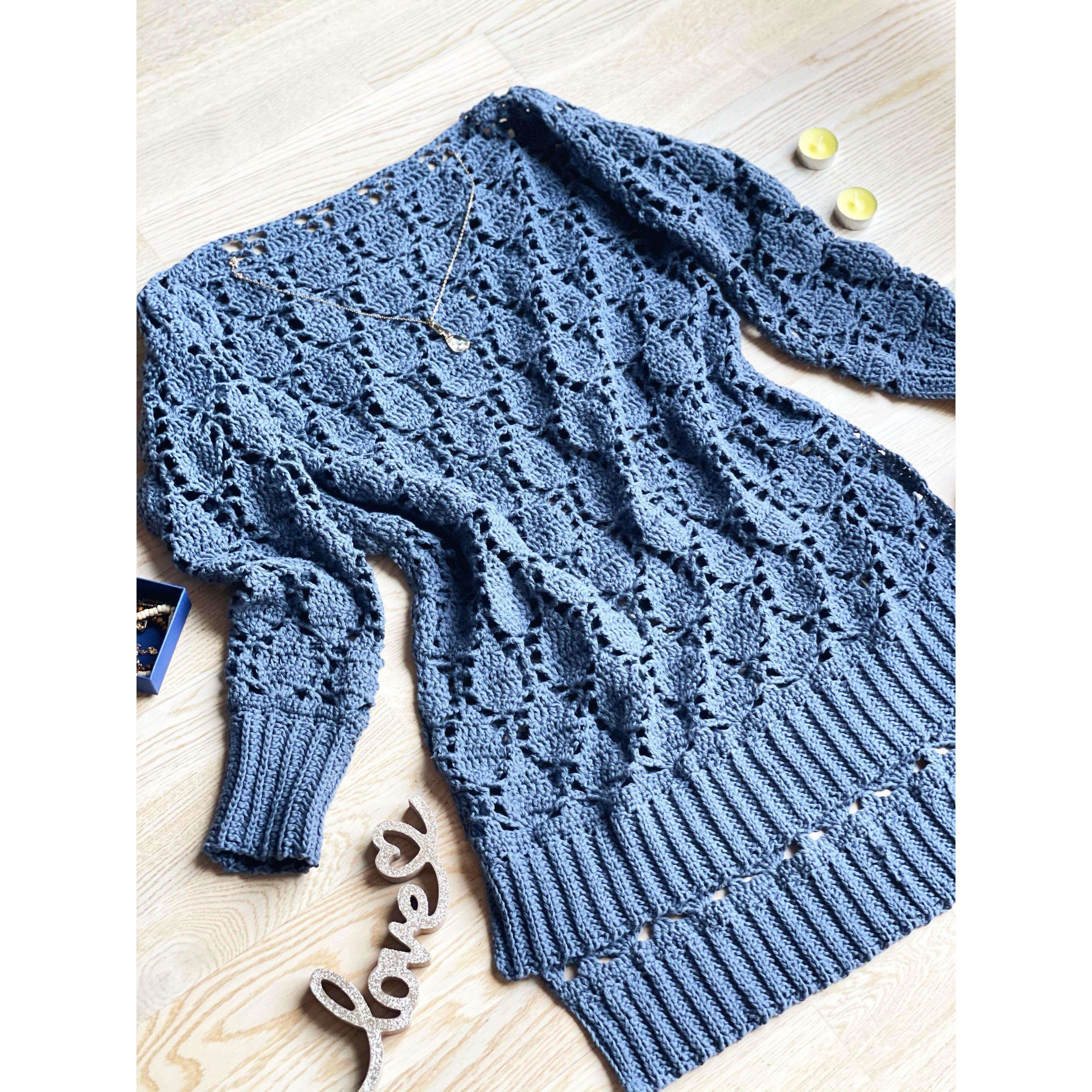 Crochet Pattern - No Name Sweater - TheMailoDesign - Sweaters, Cardigans & Capes - TheMailoDesign