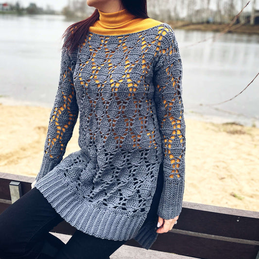 Crochet Pattern - No Name Sweater - TheMailoDesign - Sweaters, Cardigans & Capes - TheMailoDesign