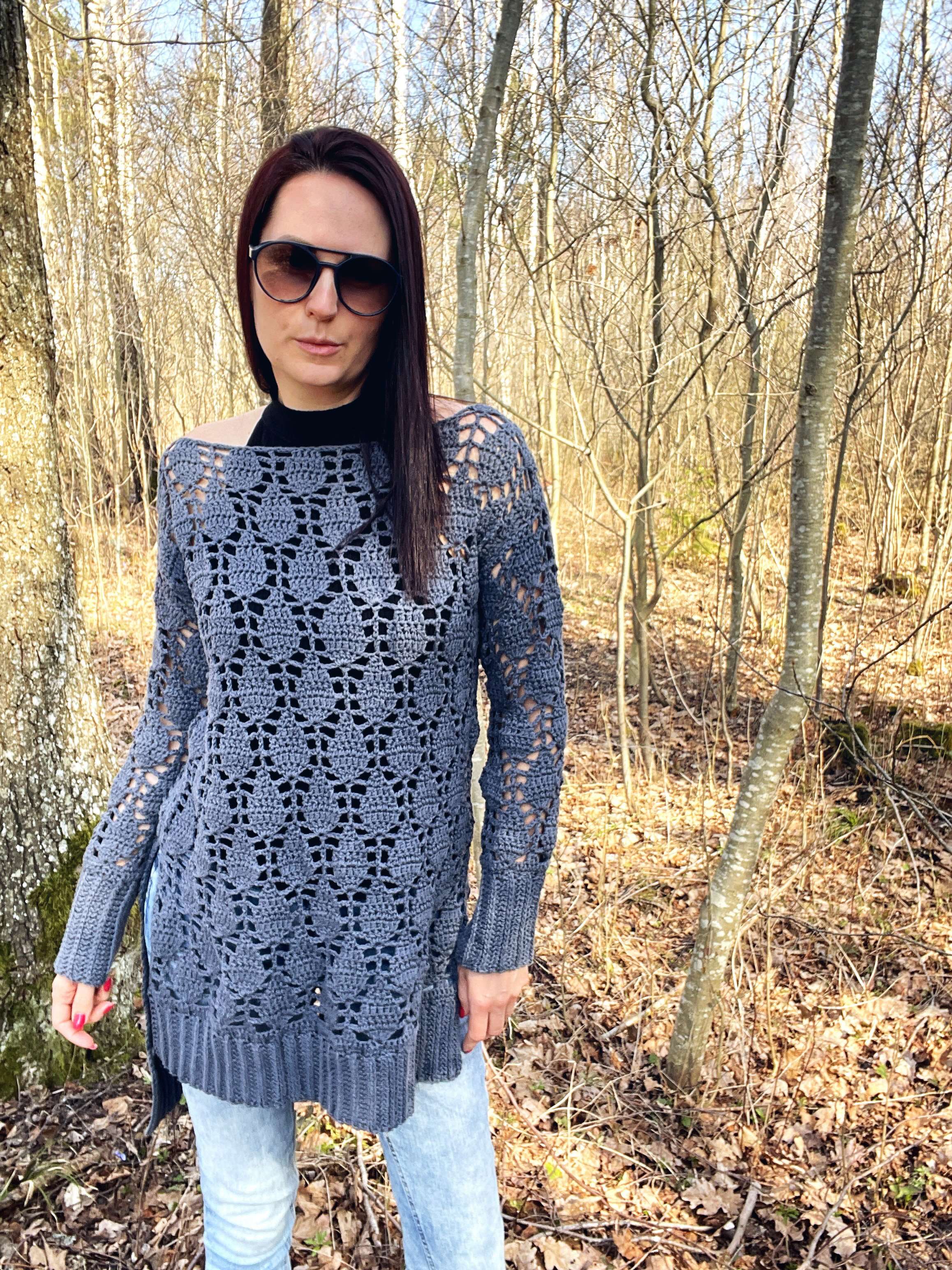 Crochet Pattern - No Name Sweater - TheMailoDesign - Sweaters, Cardigans & Capes - TheMailoDesign