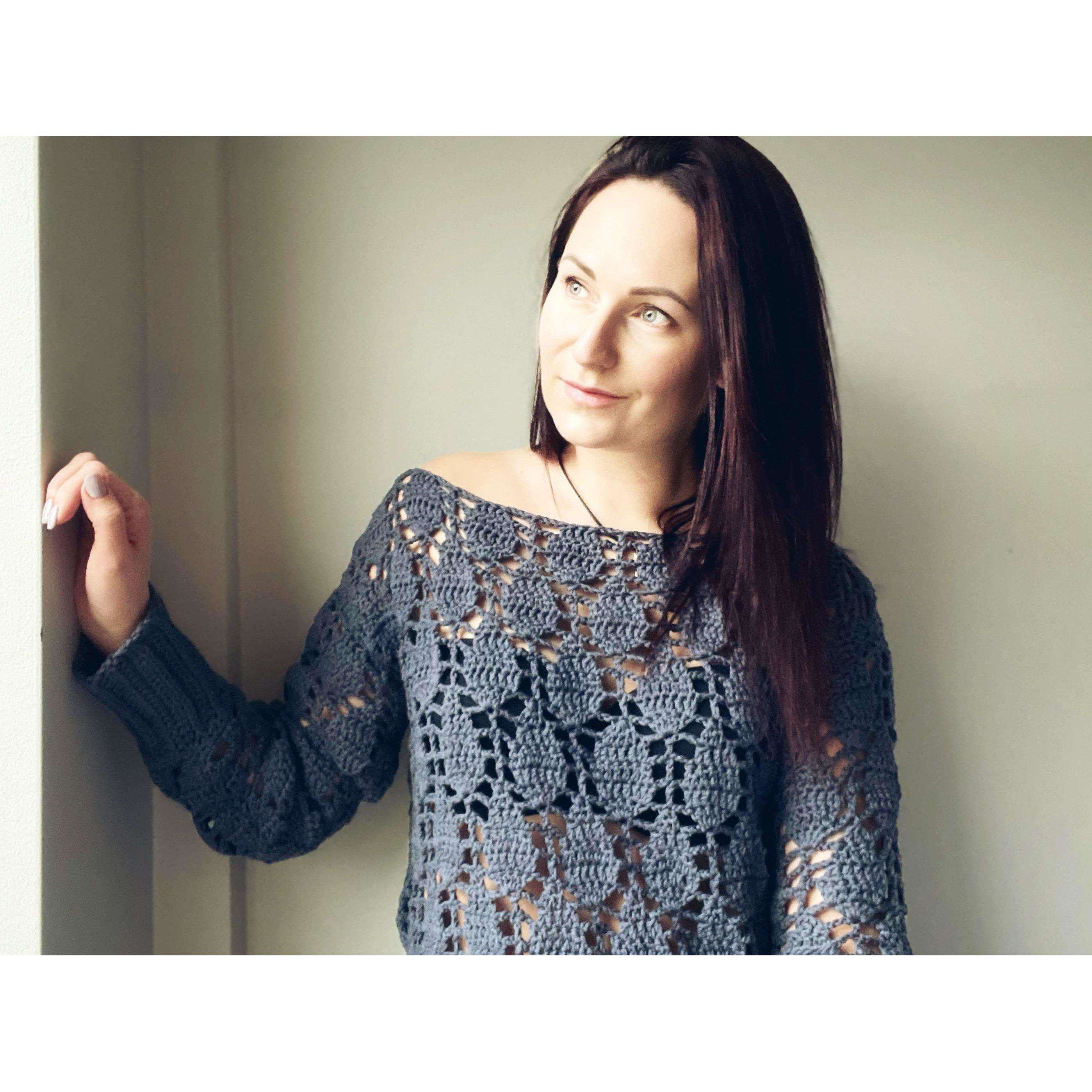 Crochet Pattern - No Name Sweater - TheMailoDesign - Sweaters, Cardigans & Capes - TheMailoDesign