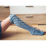 Crochet Pattern – Twirling Toes Socks - TheMailoDesign - Lace Socks - TheMailoDesign