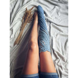 Crochet Pattern – Twirling Toes Socks - TheMailoDesign - Lace Socks - TheMailoDesign