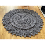 Crochet Rug - Leaves - TheMailoDesign - Rugs - TheMailoDesign