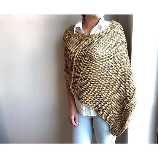 Knitting Pattern - Ribbon Wrap - TheMailoDesign - Knitting Tops, Shrugs & Wraps - TheMailoDesign