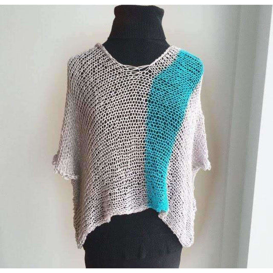 Knitting Pattern - Summer Breeze Top - TheMailoDesign - Knitting Tops, Shrugs & Wraps - TheMailoDesign