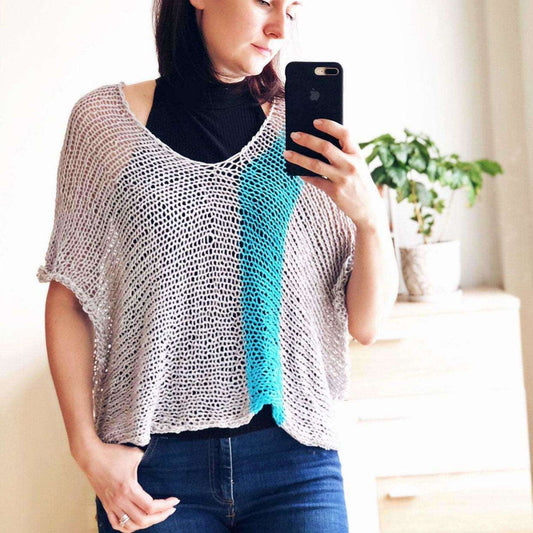 Knitting Pattern - Summer Breeze Top - TheMailoDesign - Knitting Tops, Shrugs & Wraps - TheMailoDesign