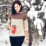 Patrón de Crochet – Leaf Sweater,,TheMailoDesign