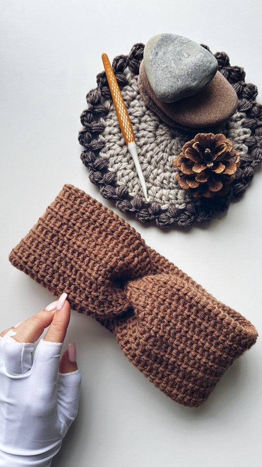How To Crochet Knit Look Headband