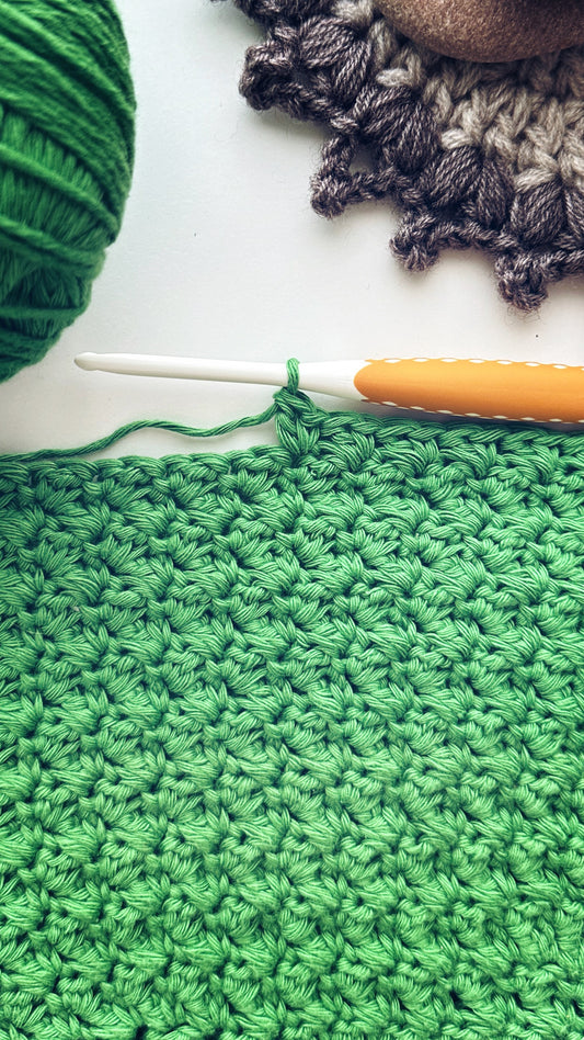 How To Crochet Suzette Stitch - Only 1 Row Pattern Repeat!