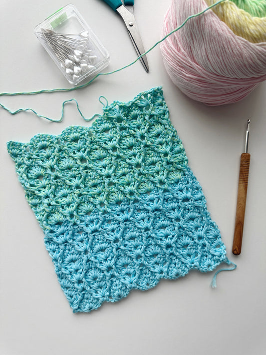 Crochet Stitch For Summer Projects (Graph)