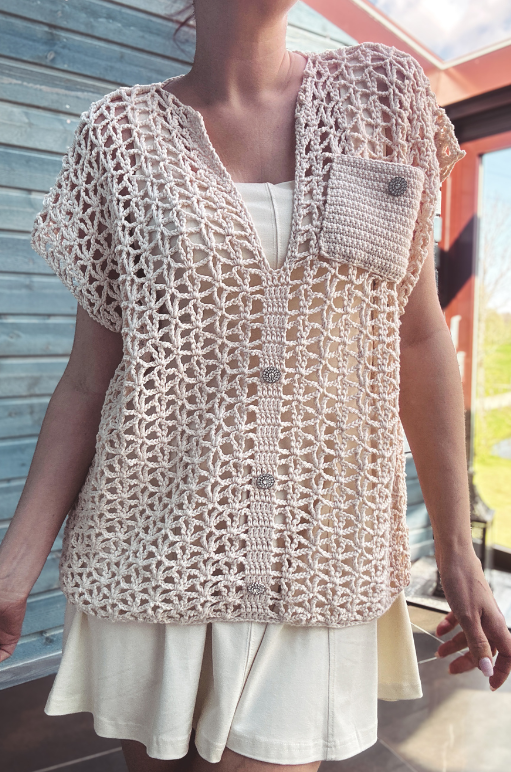 Crochet Pattern - Soft Harmony Cover Up