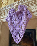 Crochet Pattern - Diamond Tears Shawl