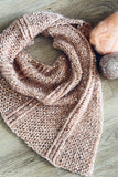 Crochet Pattern - Deep Lagoon Shawl (English + Spanish)