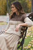 Crochet Pattern - Leaf Sweater (English+Spanish)