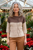 Crochet Pattern - Leaf Sweater (English+Spanish)