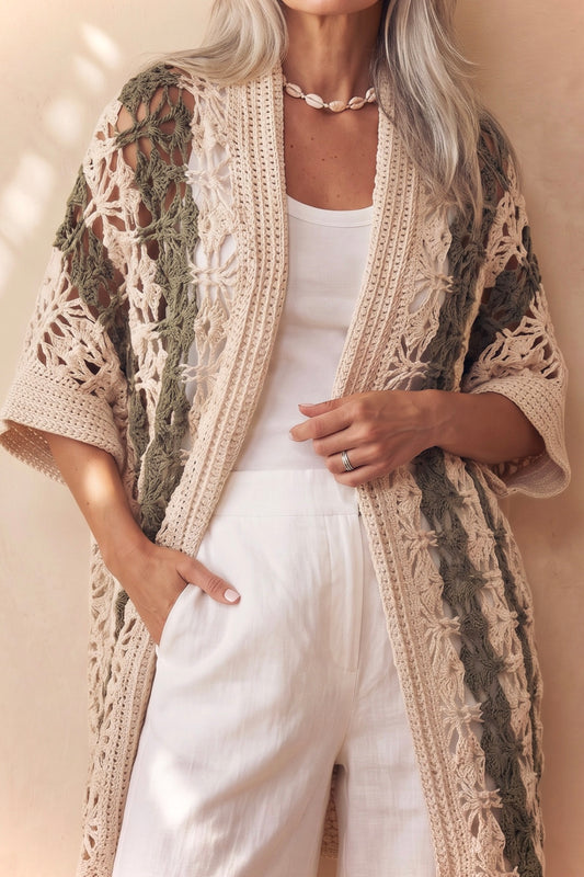 Crochet Pattern - Moonlace Cardigan