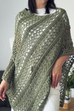 Crochet Pattern - Sea Bloom Poncho (English+Spanish)
