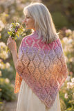 Crochet Pattern - Diamond Tears Shawl