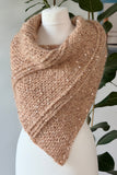 Crochet Pattern - Deep Lagoon Shawl (English + Spanish)