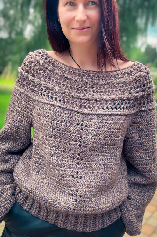 Crochet Pattern - Chantilly Sweater