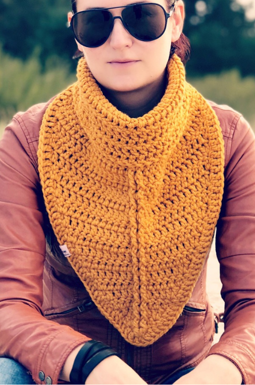 Crochet Cowl  Pattern - Scarf Cowl Balker