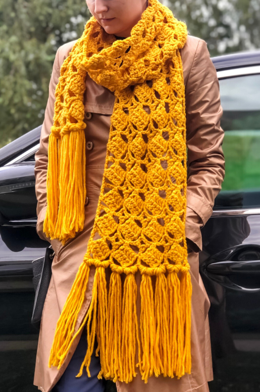 Crochet Scarf Pattern - Meiss Scarf