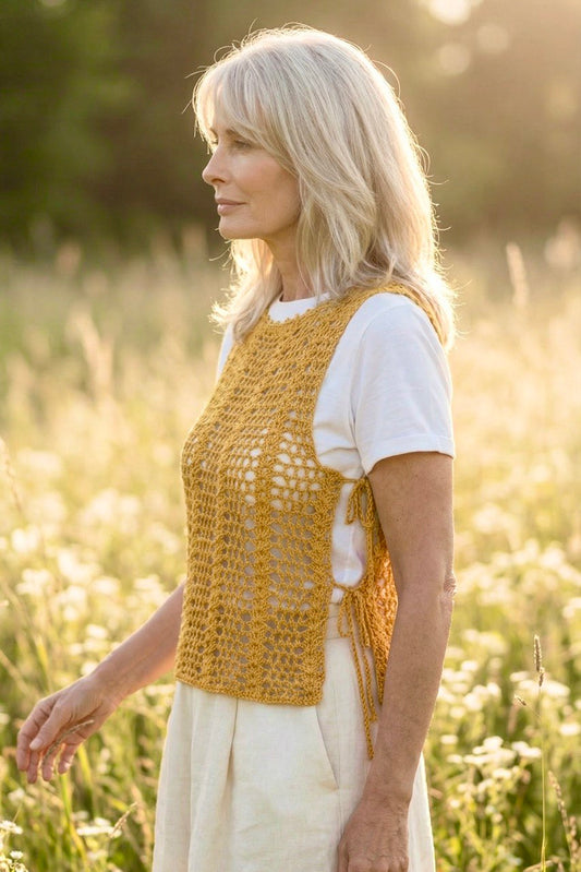 Crochet Pattern - Flora Cover-Up